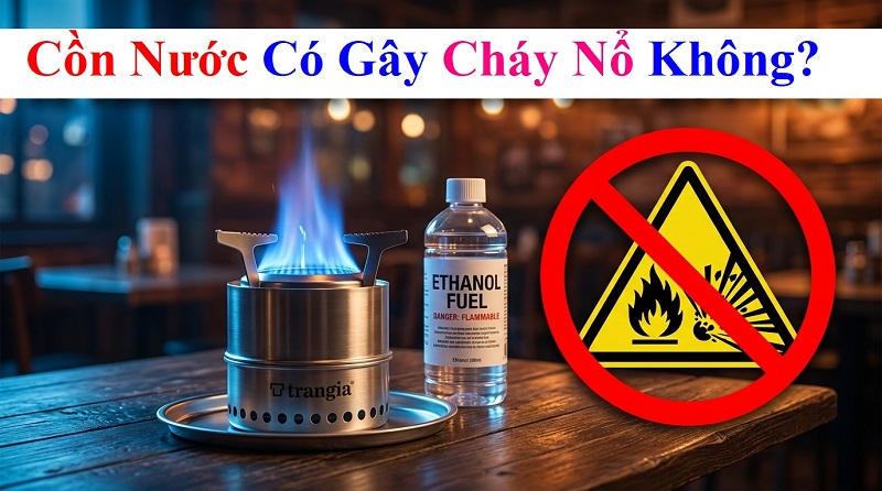 Cồn Nước Có Gây Cháy Nổ Không? Những Điều Cần Biết Để Sử Dụng An Toàn